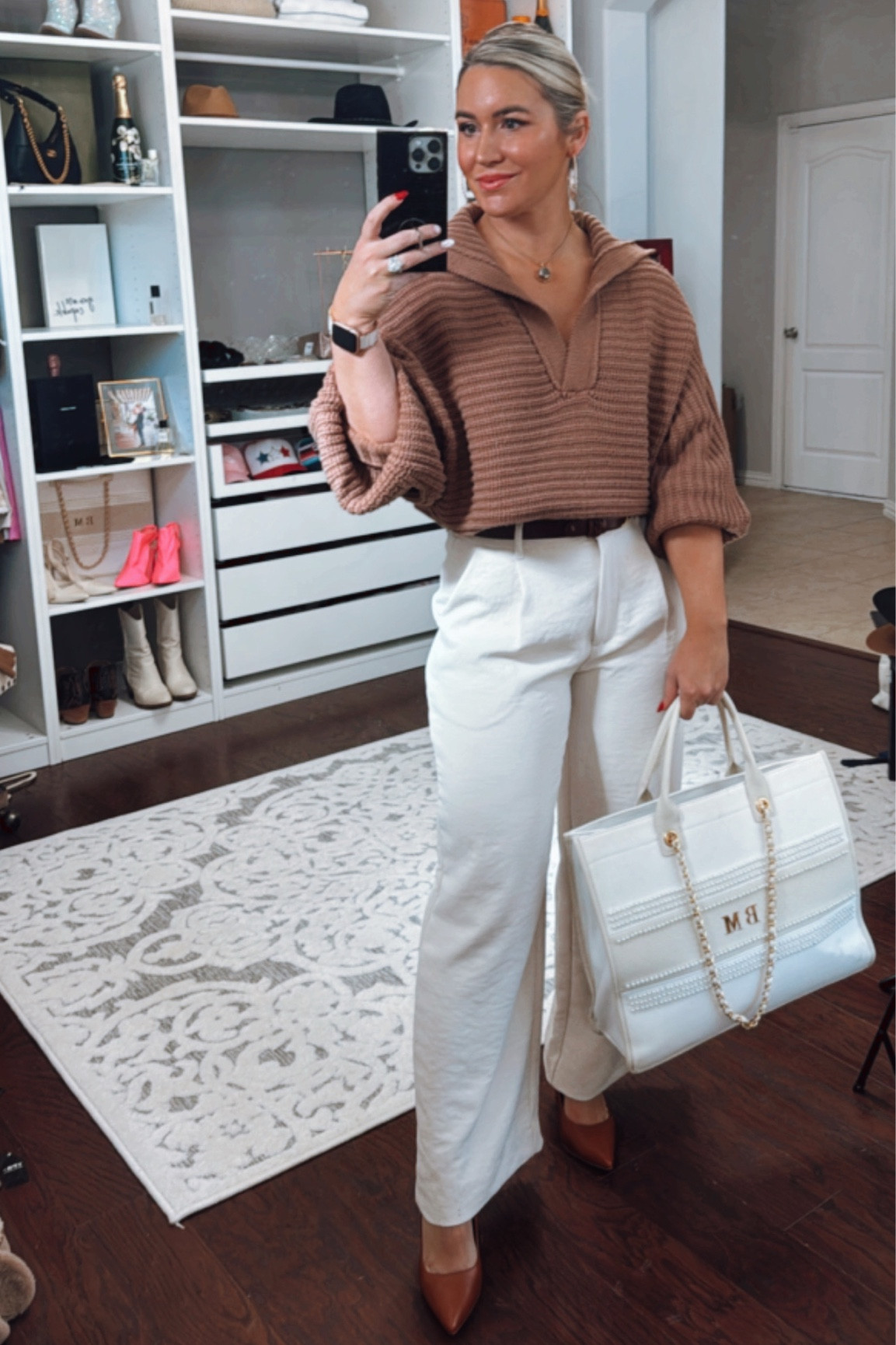 Workwear for- trying to escape the neutrals but some days they just call to me! 🤎

#LTKworkwear #LTKfindsunder100