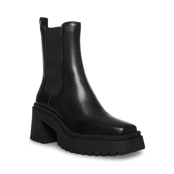 FYNN BLACK LEATHER | Steve Madden (US)