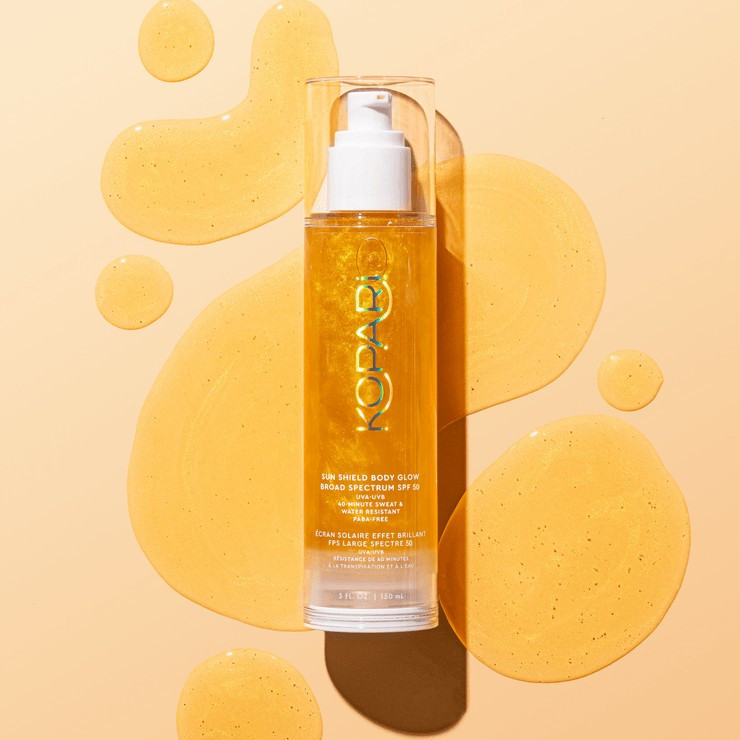 Sun Shield Body Glow SPF 50 Broad Spectrum Sunscreen | Kopari