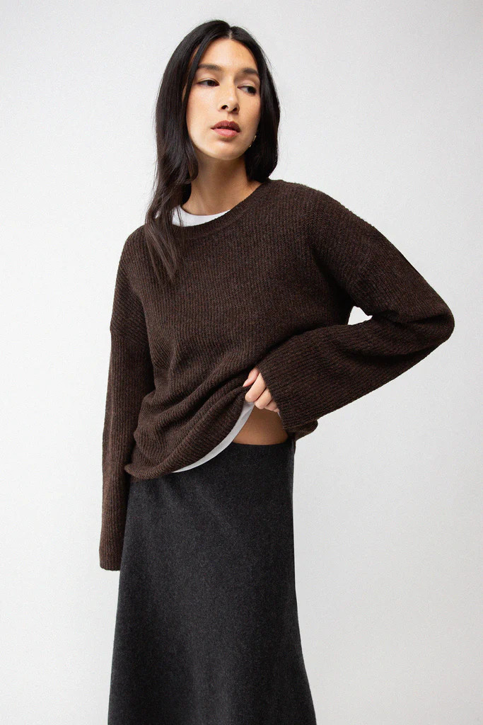 OVERSIZED CREWNECK SWEATER | OAK + FORT