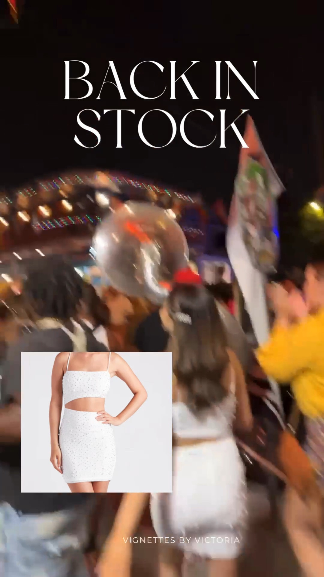 My Pearl beaded dress for my bachelorette party is back in stock! | bride | bachelorette | wedding 

#LTKBeauty #LTKParties #LTKWedding