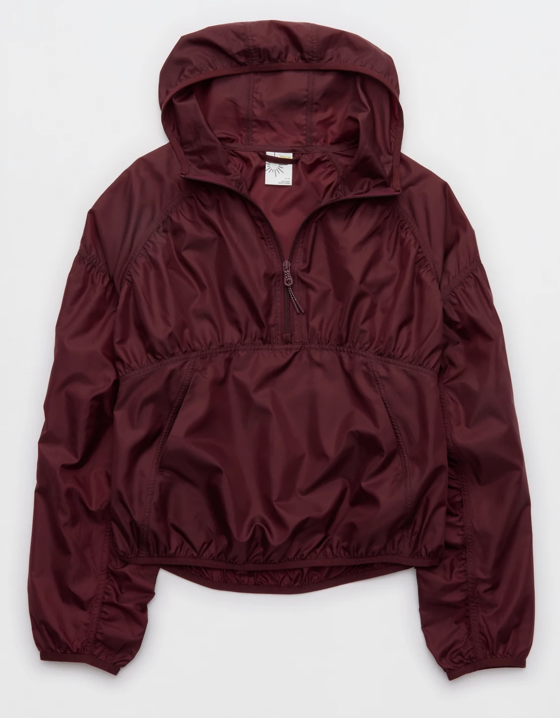 OFFLINE By Aerie Ruched Nylon Quarter Zip | Aerie