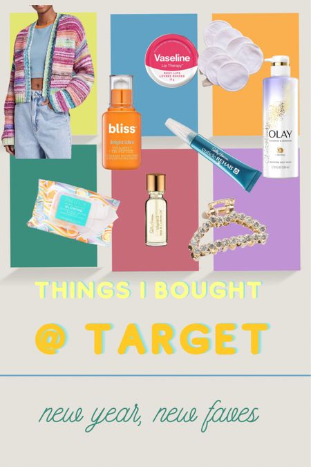 New Faves from Target. New year. New you. NYE.

#LTKstyletip #LTKunder50 #LTKbeauty