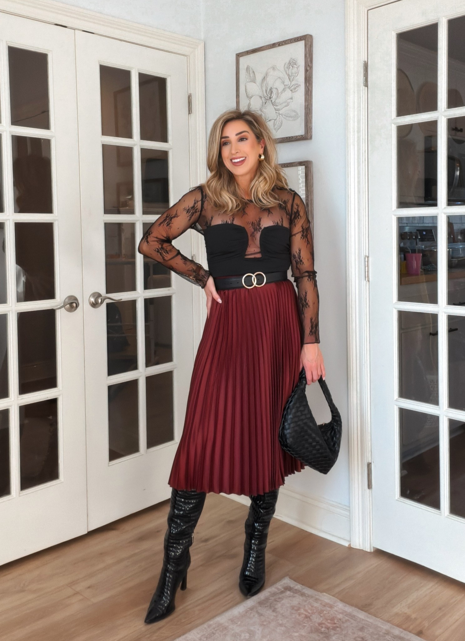 The Holiday Warmup 🎄♥️

Holiday outfit ideas, red midi skirt, burgundy skirt, Christmas party outfit, black tall boots



#LTKStyleTip #LTKHoliday #LTKOver40