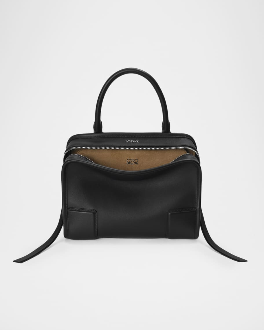 Loewe Amazona 180 Small Leather Top-Handle Bag | Neiman Marcus