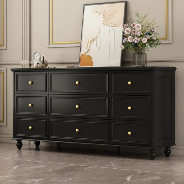Harpster 9 - Drawer Dresser | Wayfair North America
