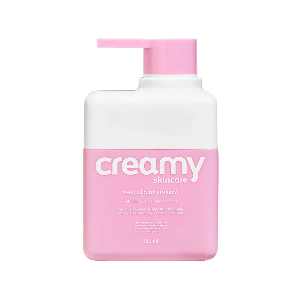Emulsão de Limpeza Facial Creamy 180 ml | Amobeleza (BR)