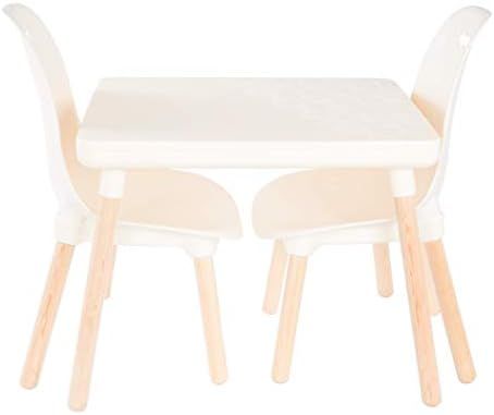 B. Toys by Battat Spaces by Battat – Kids Furniture Set – 1 Craft Table & 2 Kids Chairs with ... | Amazon (US)
