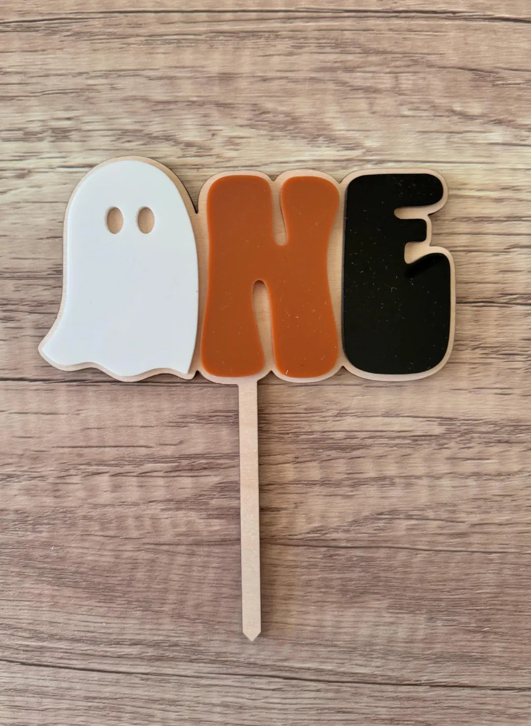 CUSTOM Spooky One Ghost Topper Spooky Dude Topper Ghost Birthday Cake Topper - Etsy | Etsy (US)