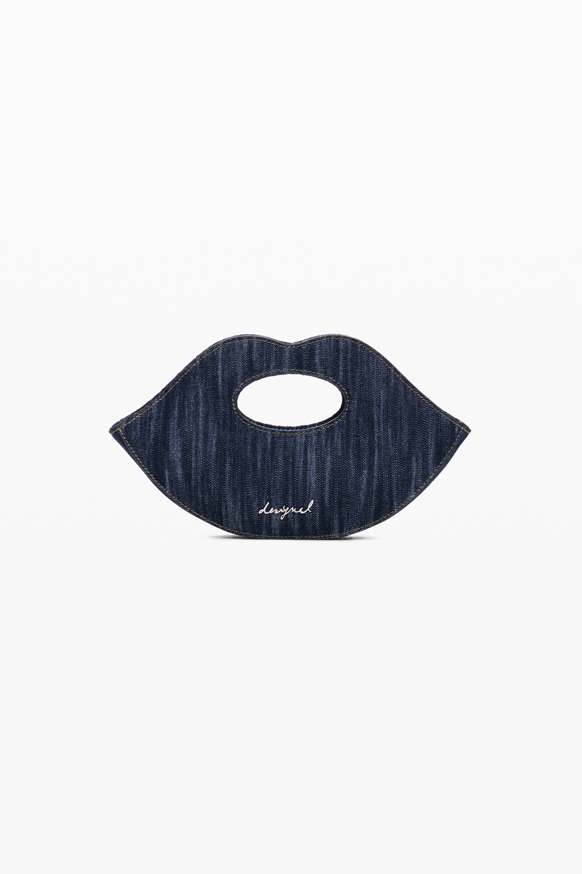 SMALL DENIM BAG blue women’s accessories I Desigual.com | Desigual USA,CA