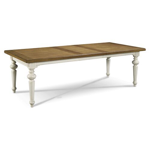 Summer Hill Extension Dining Table, Cream | One Kings Lane