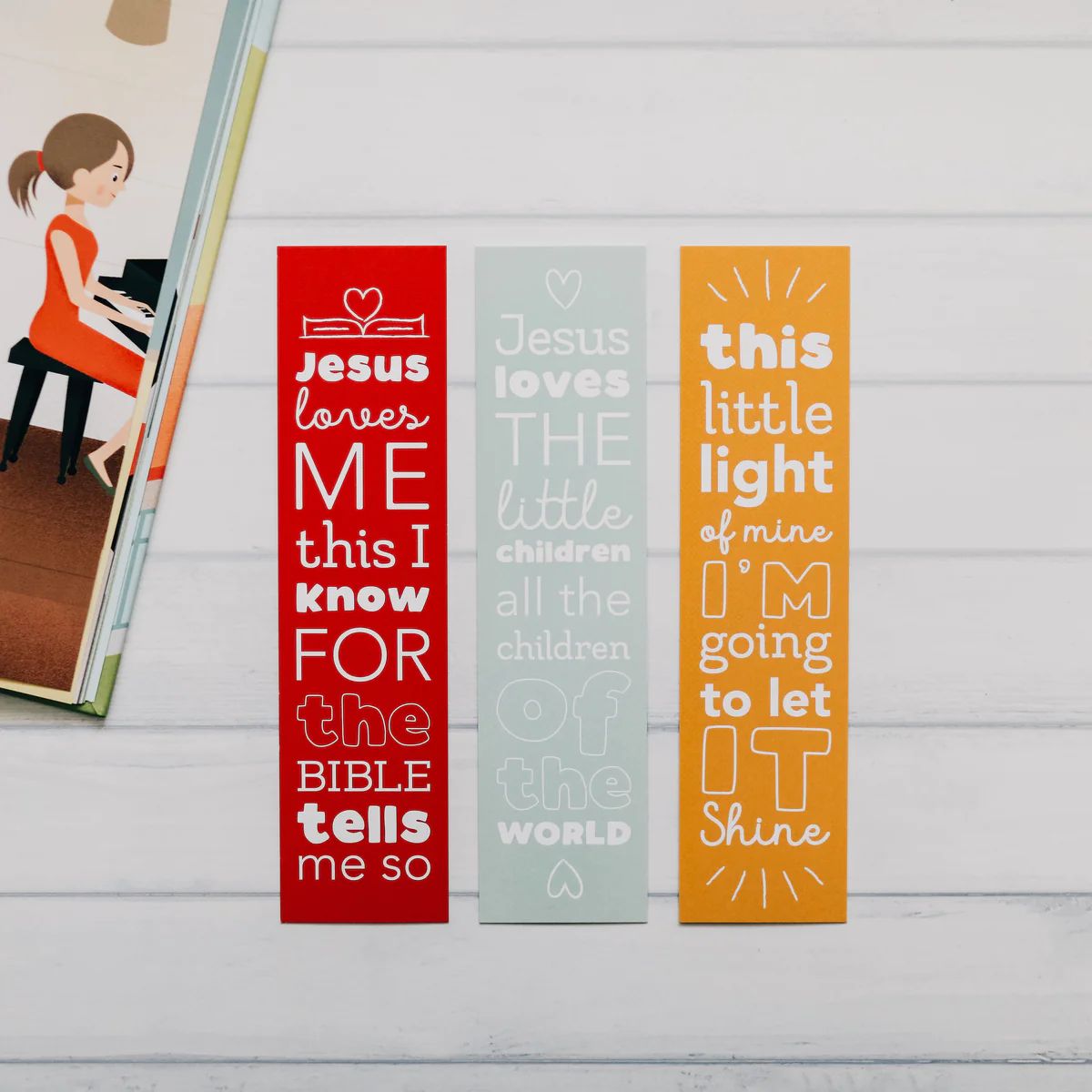 Sing Along Bookmarks - Kids | The Daily Grace Co.