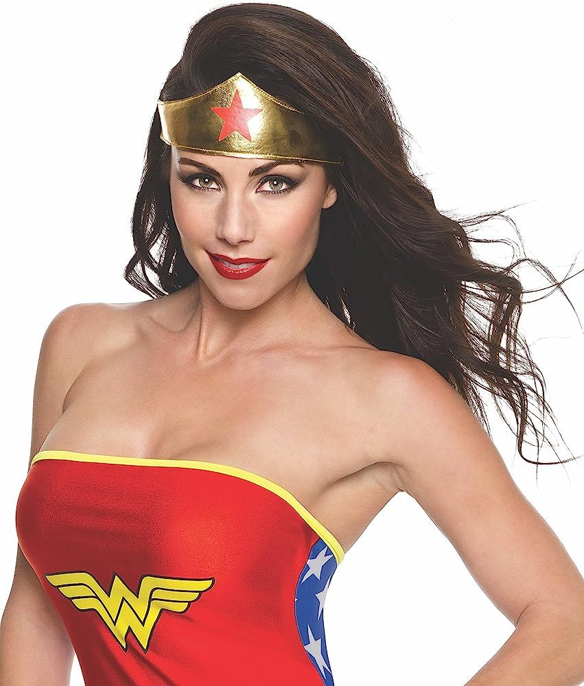 Costume Co Women's Dc Superheroes Wonder Woman Tiara | Amazon (US)