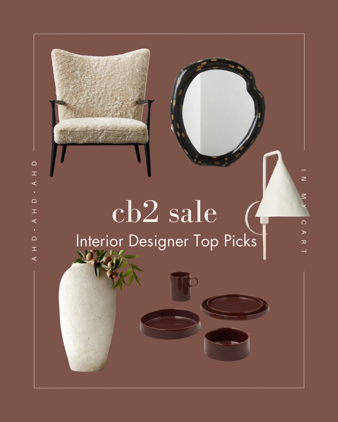 Cyber Monday cb2 sale is unrealllll. What I love most about my picks are how eclectic, moody, and organic these pieces are…and how they can be paired down with some more modern or traditional items for a super curated and intentional design. 

#cb2 #furnituresale #livingroomfurniture #accentchair #sconce #vase #wallmirror #homedecorideas 

#LTKHome #LTKCyberWeek #LTKGiftGuide