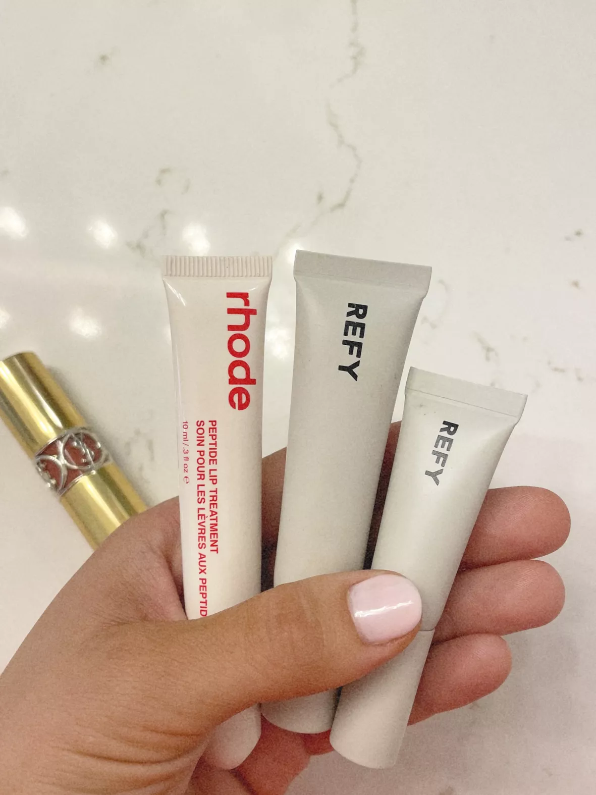 peptide lip tint ribbon curated on LTK