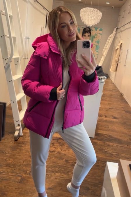 This jacket is so cozy and the color is beautiful.  The hood is detachable.  Currently 80% off.  Fits TTS #walmartfashion 

#LTKsalealert #LTKover40 #LTKfindsunder50