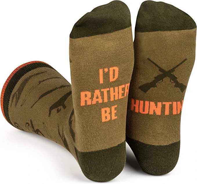 I'd Rather Be - Funny Socks Novelty Gifts For Men, Women and Teens | Amazon (US)