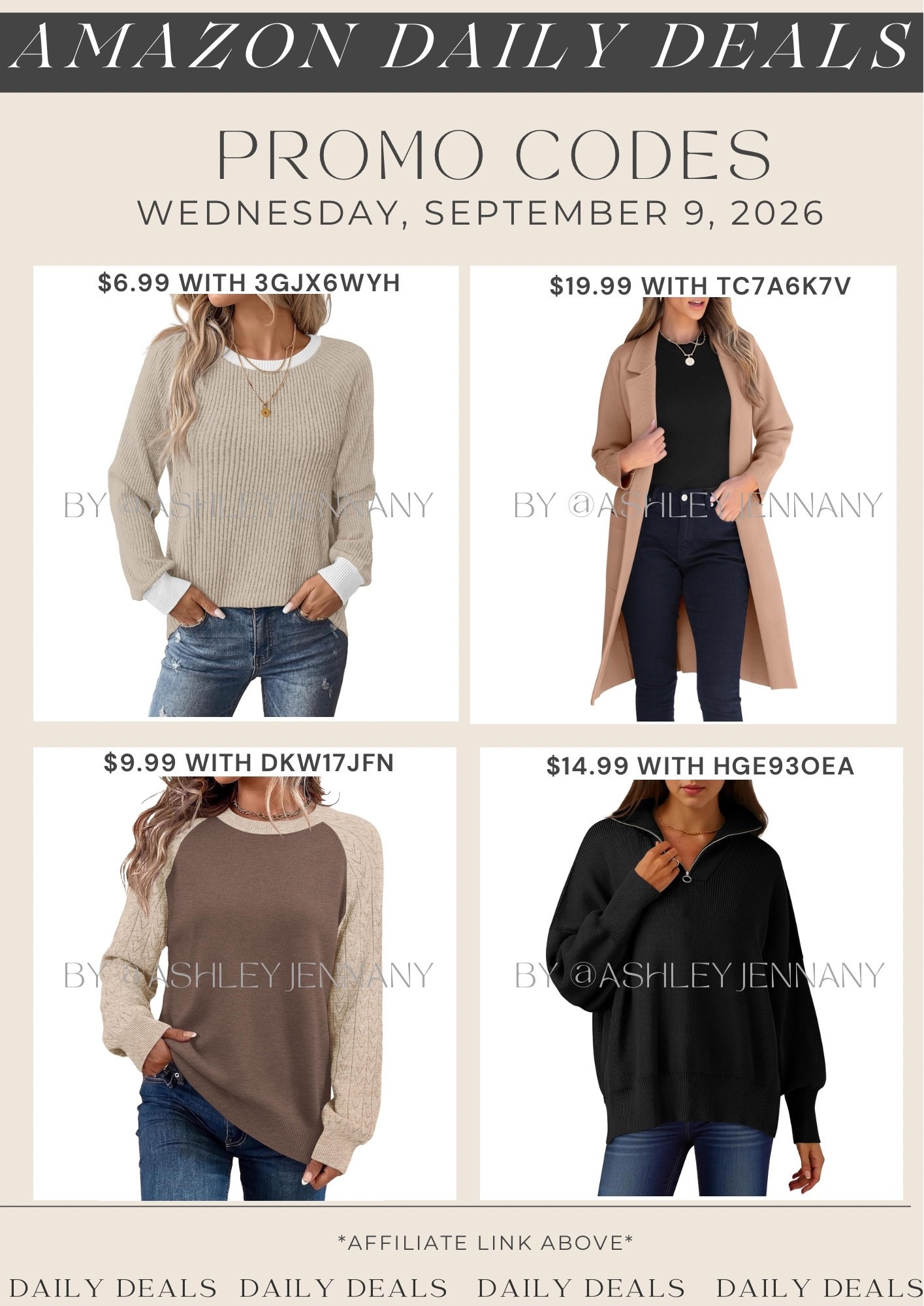 Amazon deals

#LTKMidsize #LTKSaleAlert #LTKSeasonal