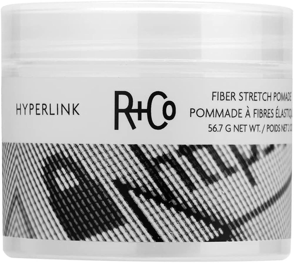 R+Co HYPERLINK Fiber Stretch Pomade – Hair Styling Pomade for Hold & Flexibility, Adds Texture ... | Amazon (US)