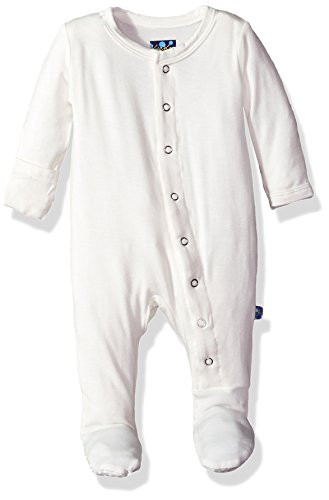 Kickee Pants Baby Boys' Infant Solid Footie | Amazon (US)