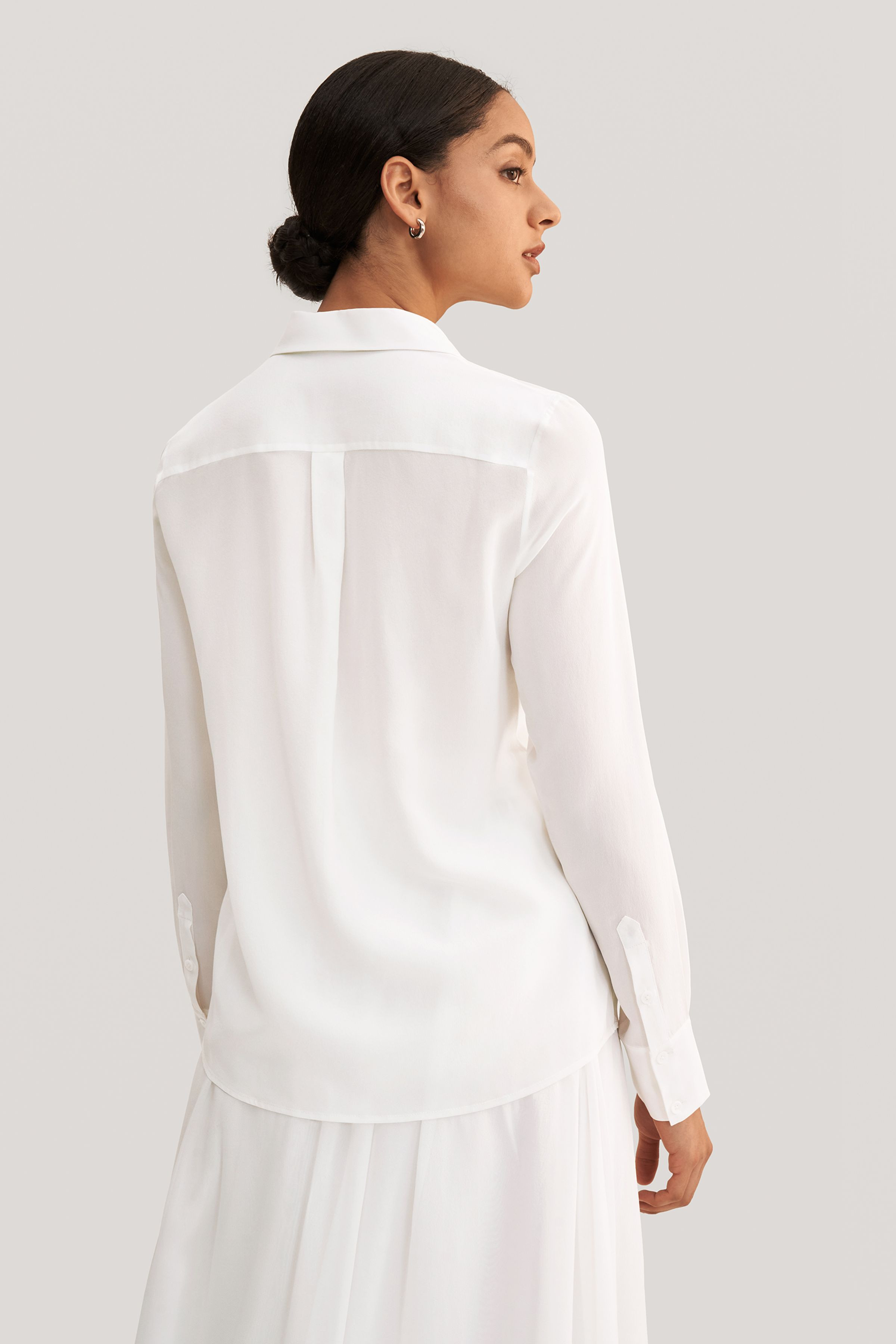 Classic Comfort Silk Shirt | LilySilk