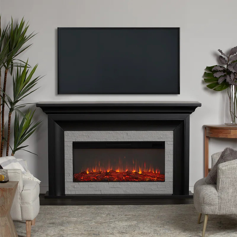 Real Flame Sonia 69" Landscape Electric Fireplace by Real Flame & Reviews | Wayfair | Wayfair North America