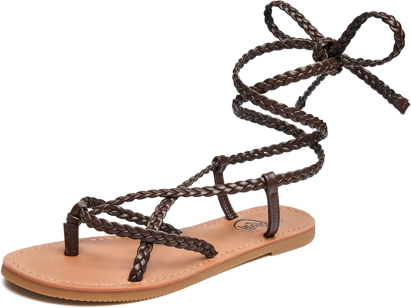 Trary Sandals Women, Lace Up Sandals for Women, Sandals for Women Dressy Summer, Open Toe Gladiat... | Amazon (US)