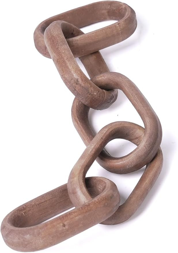 5pcs Modern Chain Decor Modern Sculpture Coffee Bookshelf Statue Figurine Home Gifts Table Center... | Amazon (US)