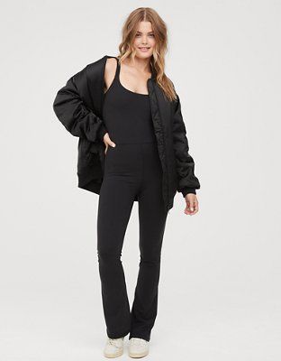 OFFLINE By Aerie The Hugger Bootcut Jumpsuit | Aerie