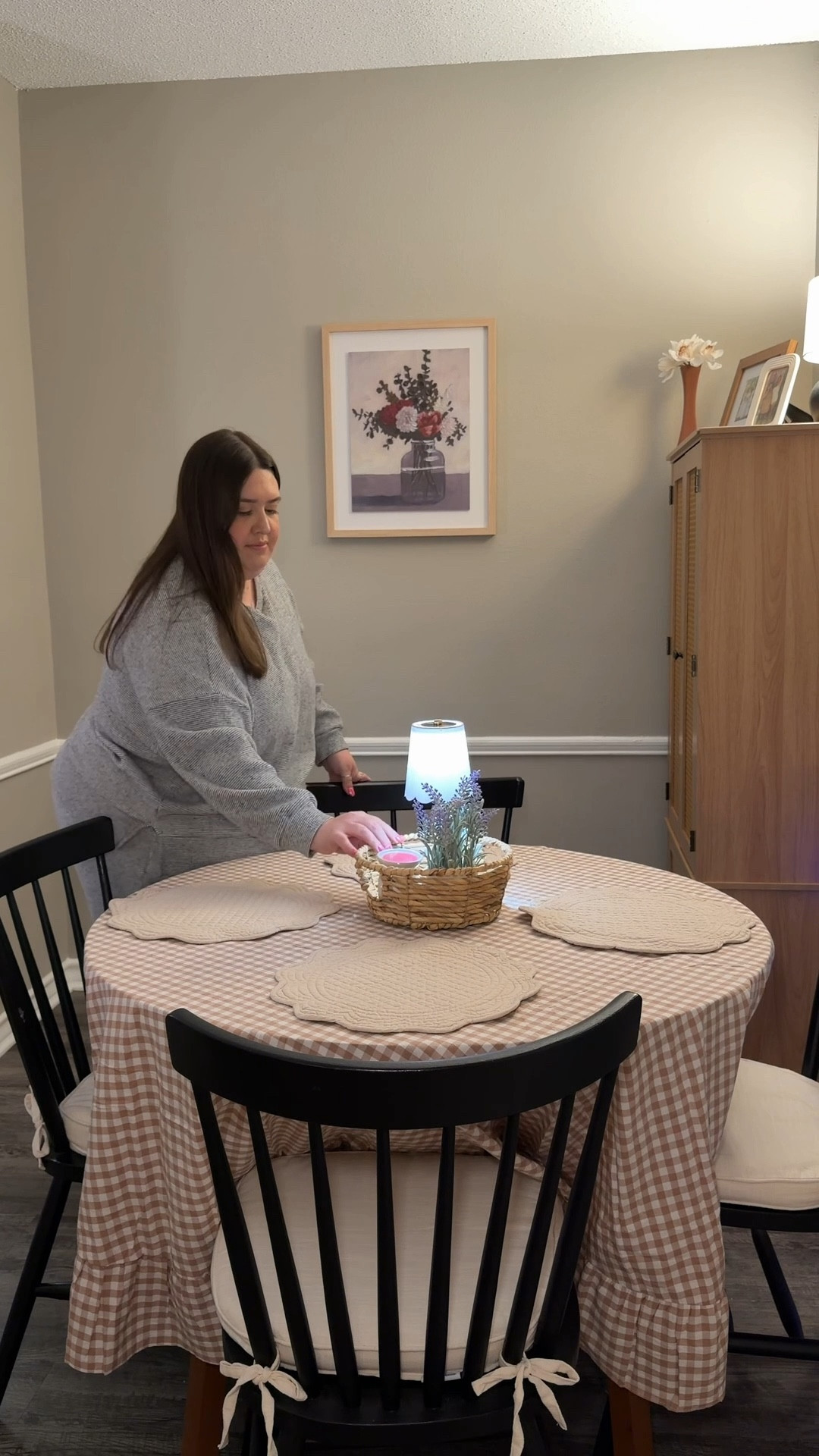 I’m looooving incorporating more gingham and cozy textures into my space this year! My seat cushions are from Home Goods, but I linked some similar ones I found on Amazon ❤️

#LTKSeasonal #LTKFindsUnder50 #LTKHome