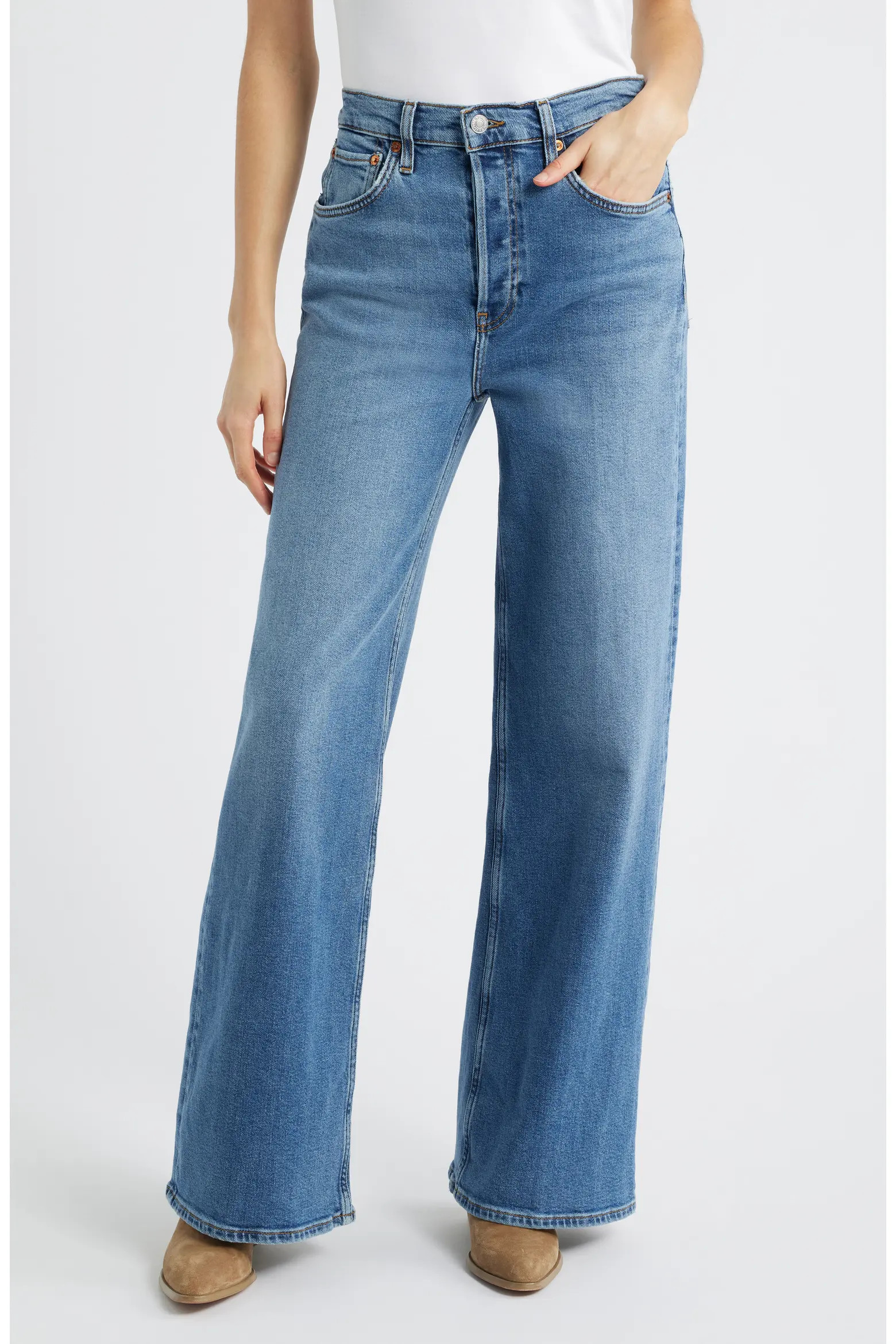 High Waist Wide Leg Jeans (Women) | Nordstrom | Nordstrom