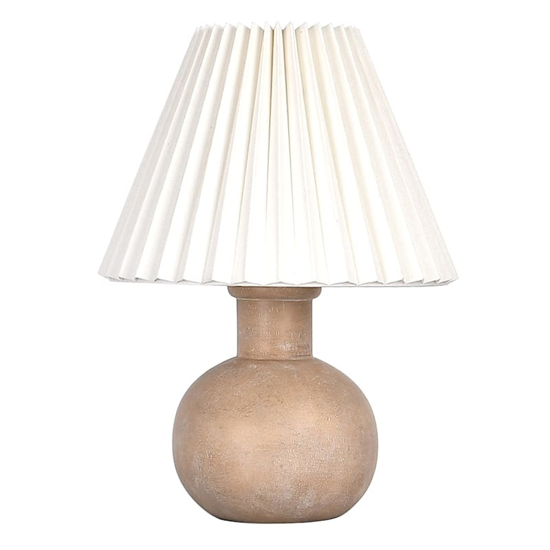 Honeybloom Natural Accent Lamp with Shade, 14" | At Home