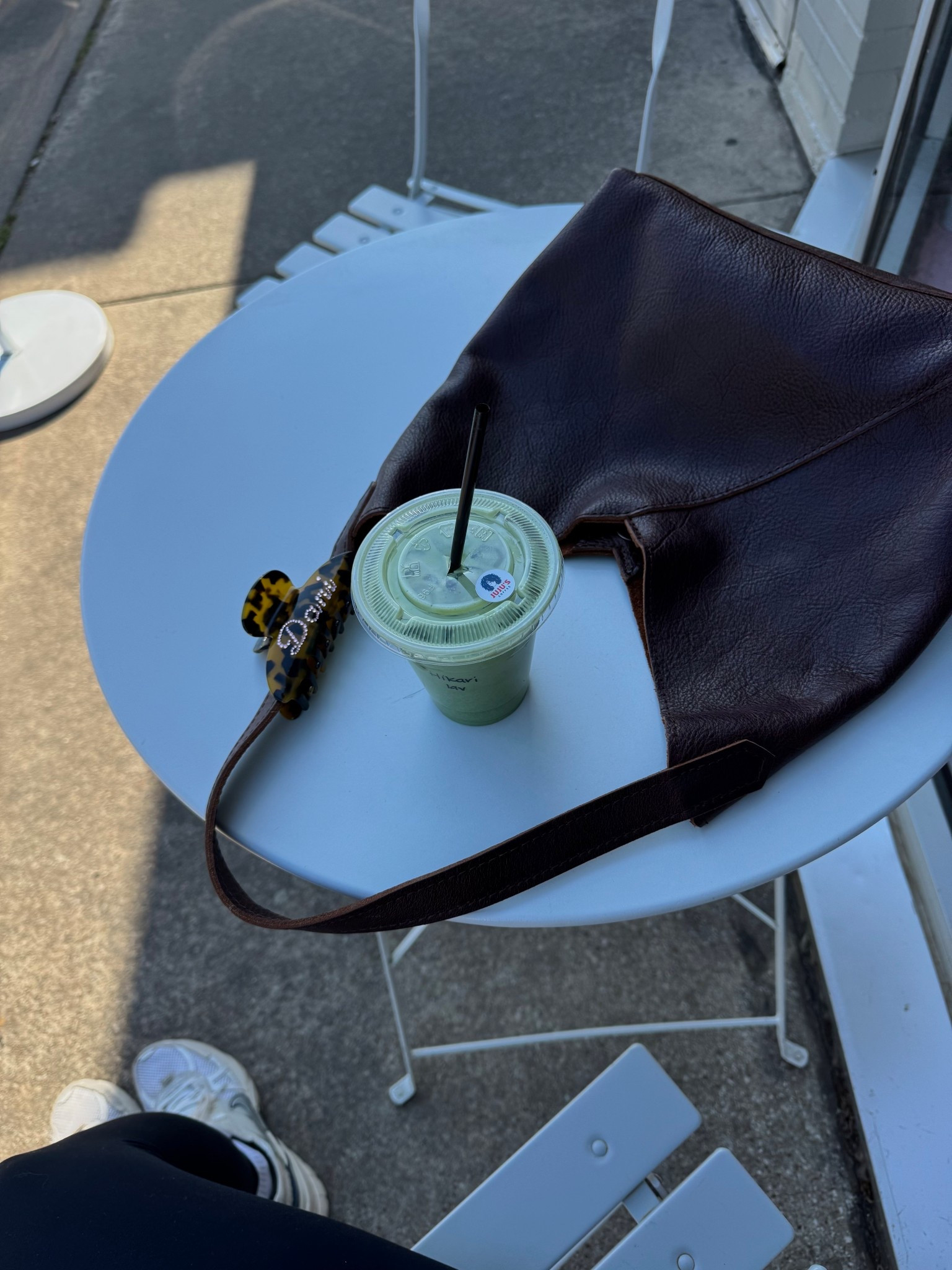 Daily leather tote🤎 25% off right now! size small, color coldbrew

#LTKSaleAlert