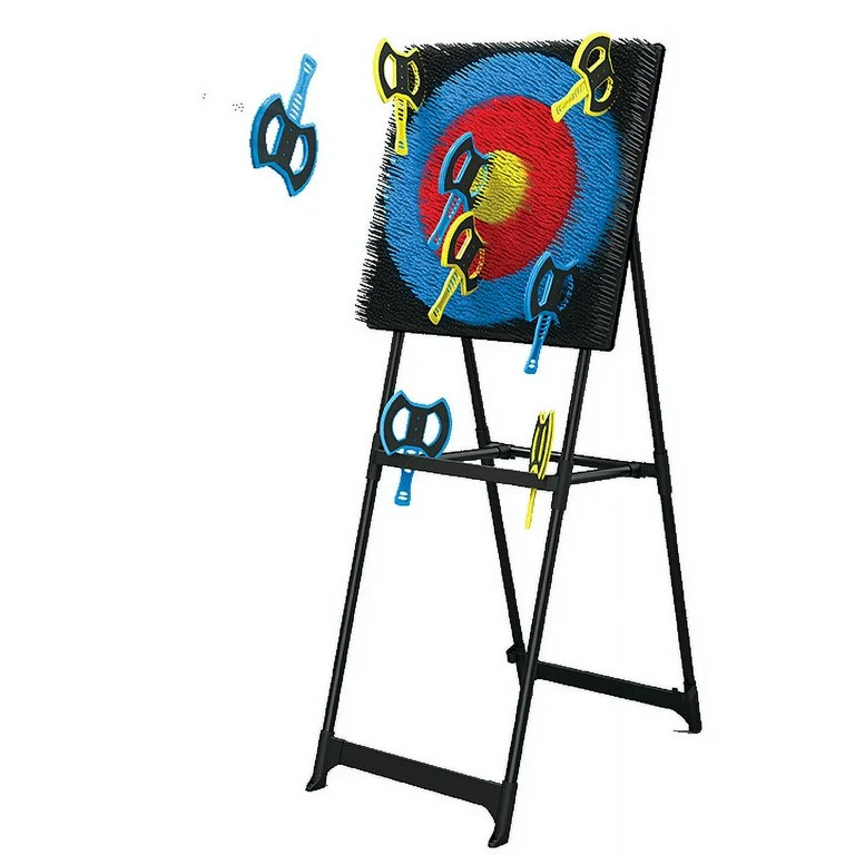 Eastpoint Sports Axe Throwing Target Game - 5ft Tall Sturdy Steel Frame - Includes 8 Throwing Axe... | Walmart (US)