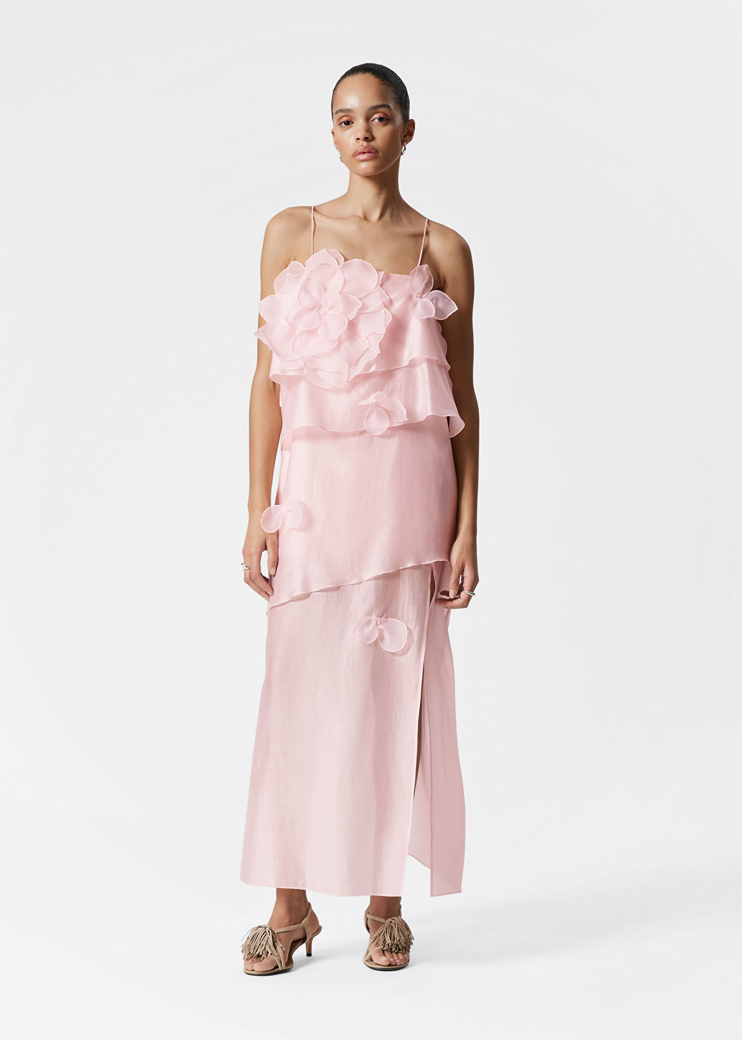 Floral-Appliqué Maxi Dress | & Other Stories - US