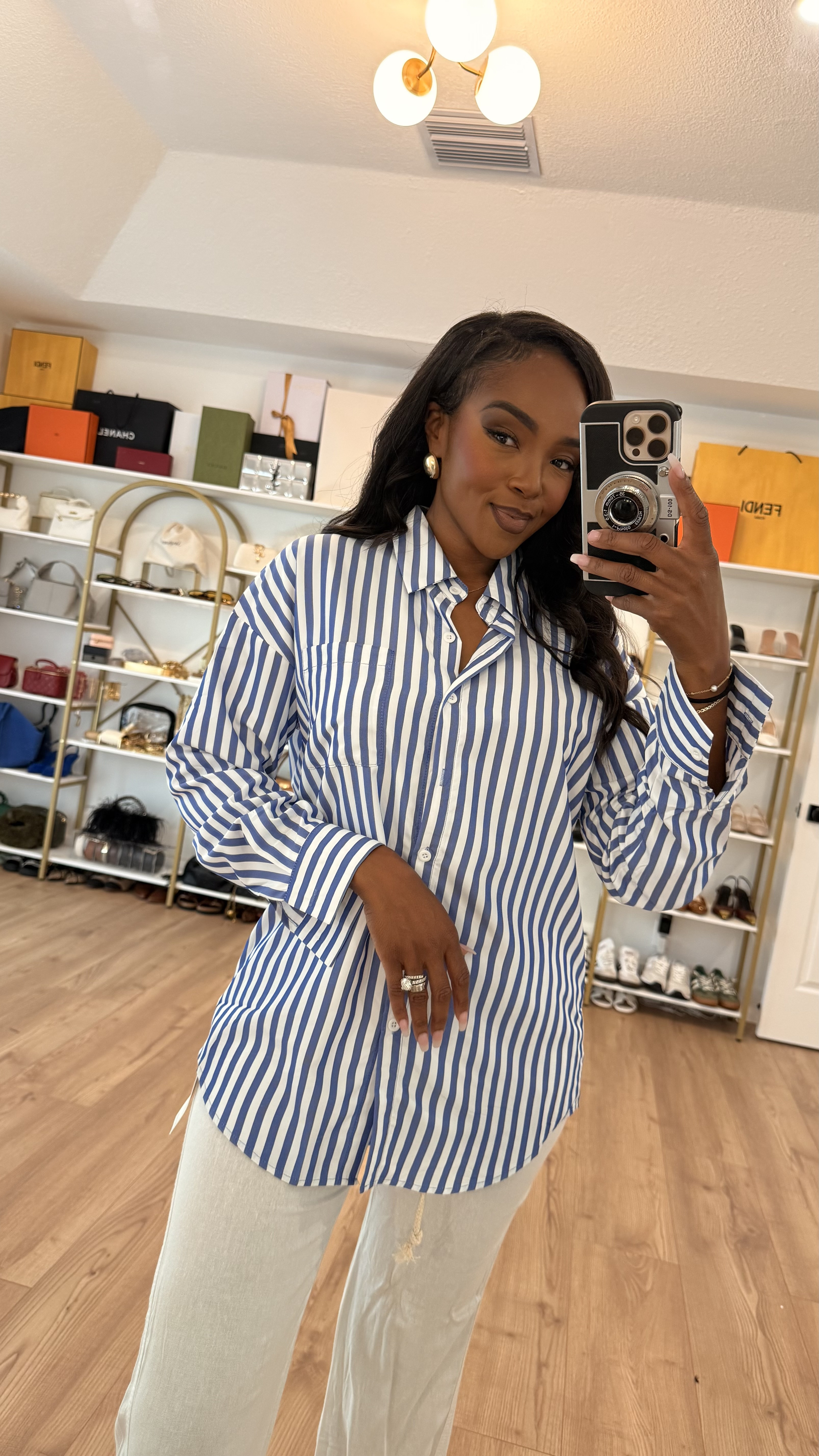 Clean, crisp, and effortlessly chic! 🤍 This white pants + button-up combo is the ultimate go-to for a polished yet relaxed vibe. Perfect for brunch, errands, or a stylish workday look!

Would you rock this? Drop a 🤍 in the comments!

#EffortlessChic #MinimalStyle #CasualElegance #StreetStyle #OOTD #WardrobeGoals #TrendyLooks #StyleInspo #FashionFinds #LTKStyle #ExplorePage

Shop now: [Insert Link]