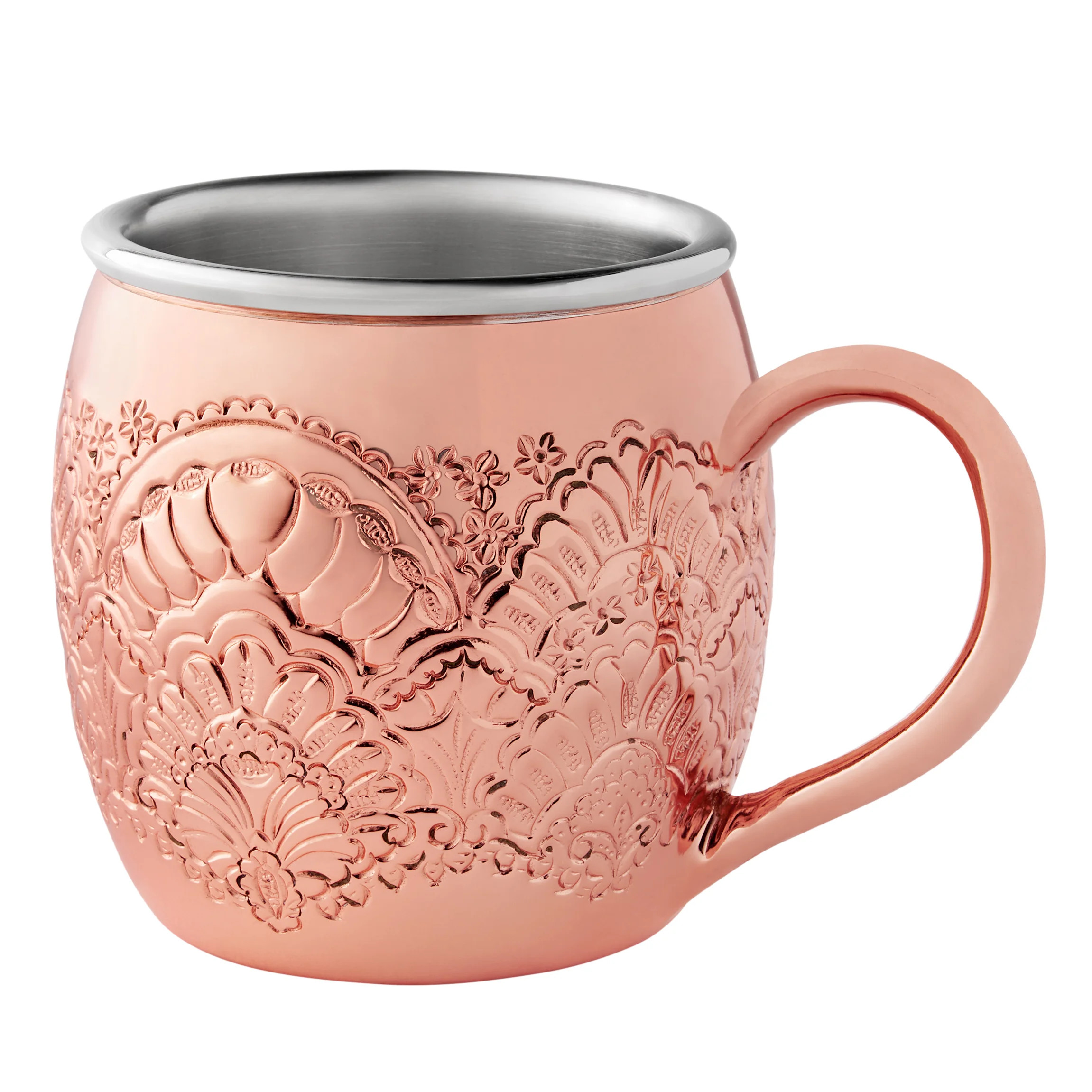 The Pioneer Woman Stainless Steel Moscow Mule Mug, Copper, 16 oz | Walmart (US)