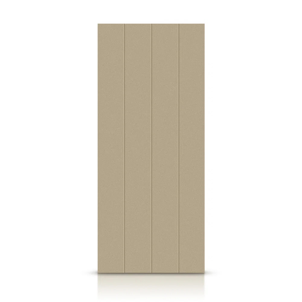 Hollow Paneled Painted without Installation Hardware Kit Slab Door | Wayfair North America