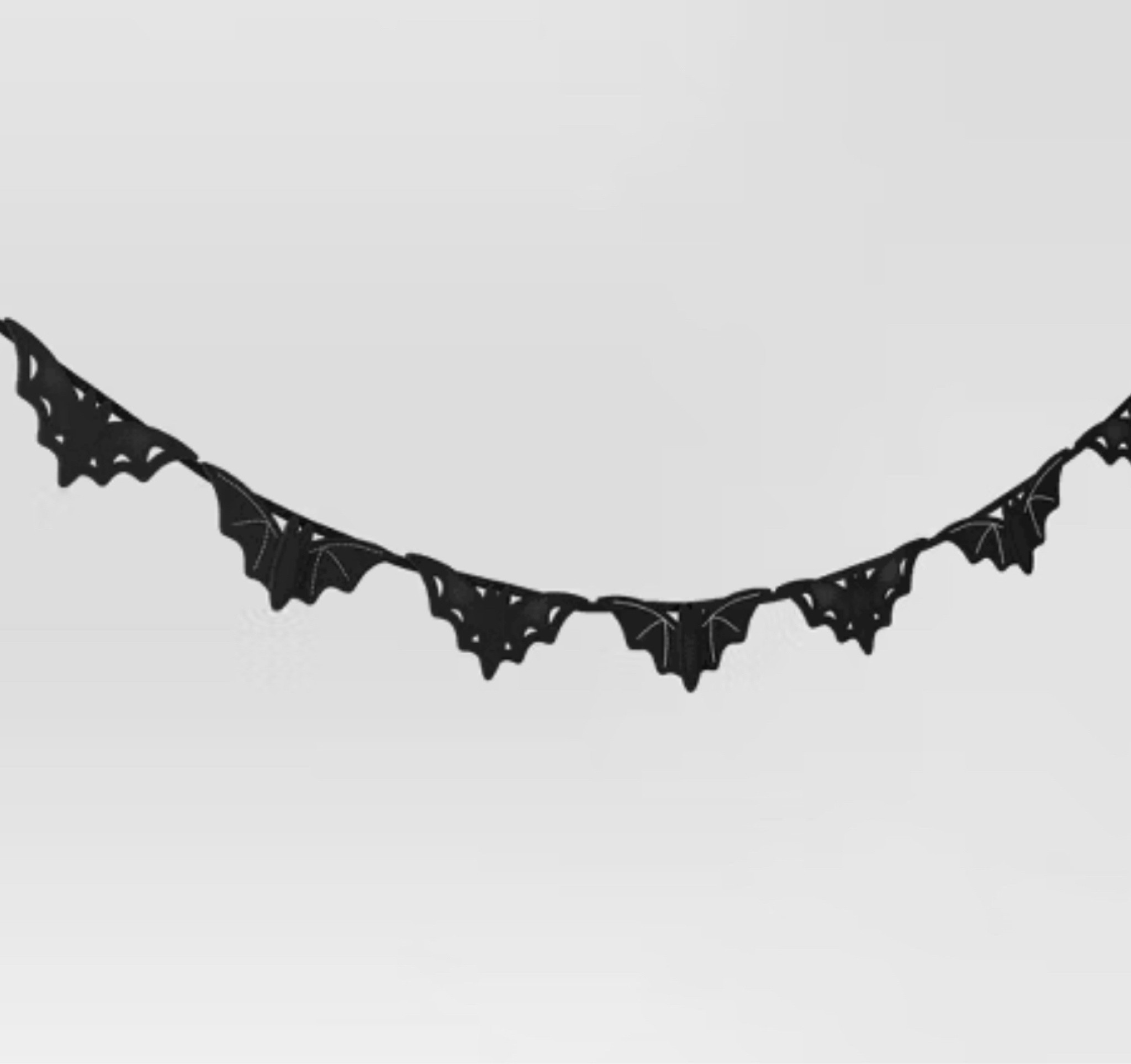 Felt bat Halloween garland

Halloween party. Halloween decor. Halloween home find. 

#LTKHalloween #LTKSeasonal #LTKParties