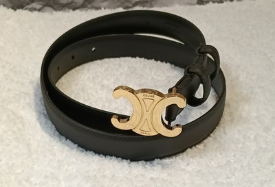 CELINE Paris Women's Leather Belt Size 95 | eBay UK