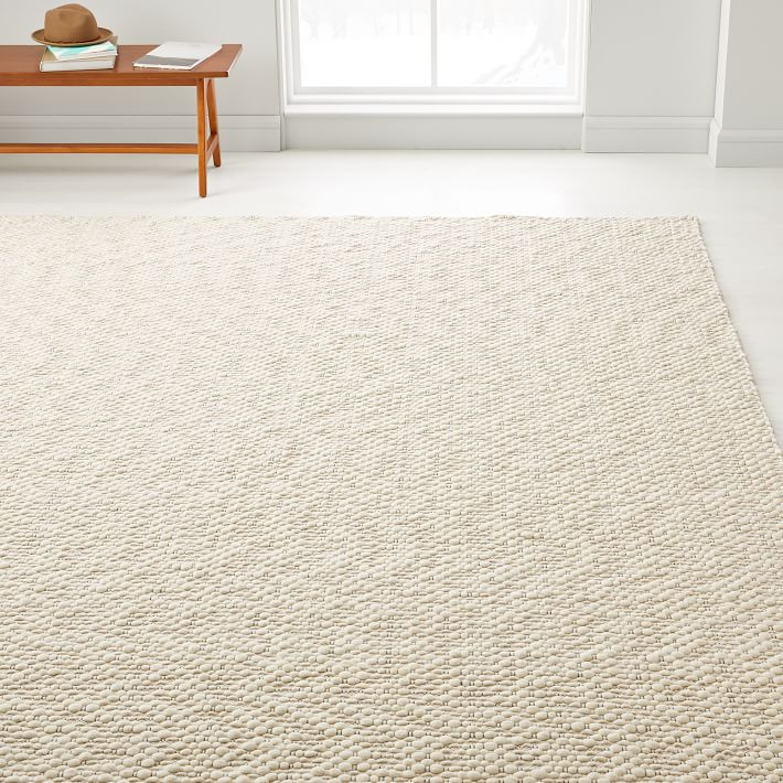 Slub Stripe Sweater Rug | West Elm (US)