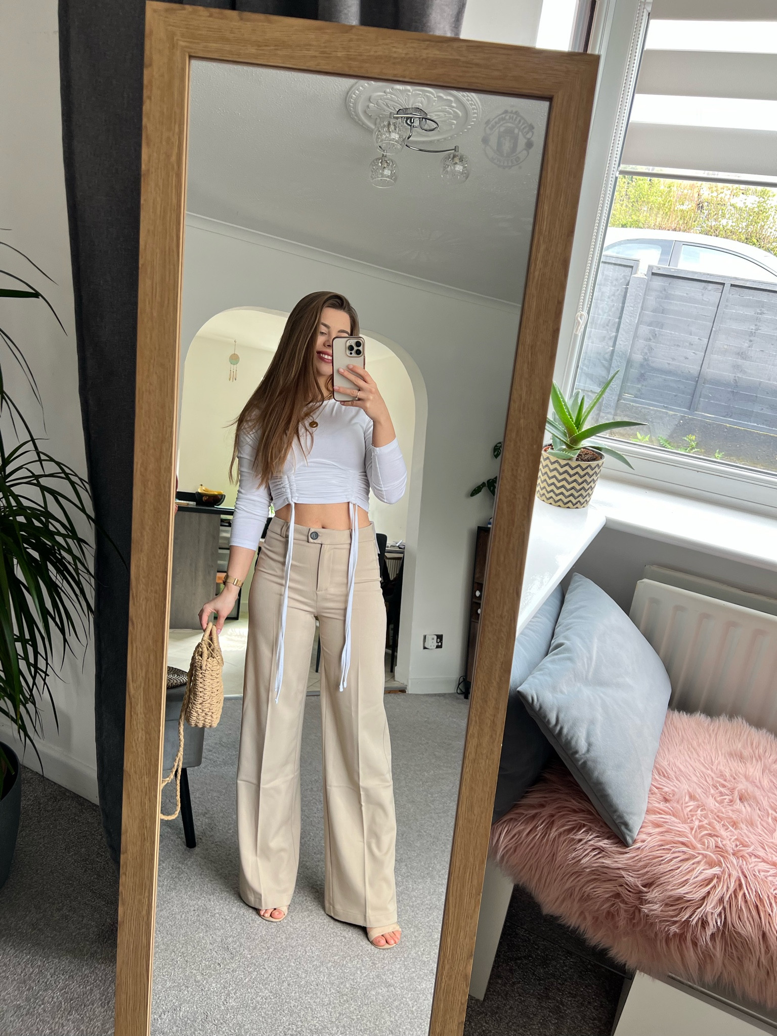 The best trousers in my wardrobe 🫶 
Petite model , perfect for heels . My height is 5'2

#LTKunder50 #LTKhome #LTKFind