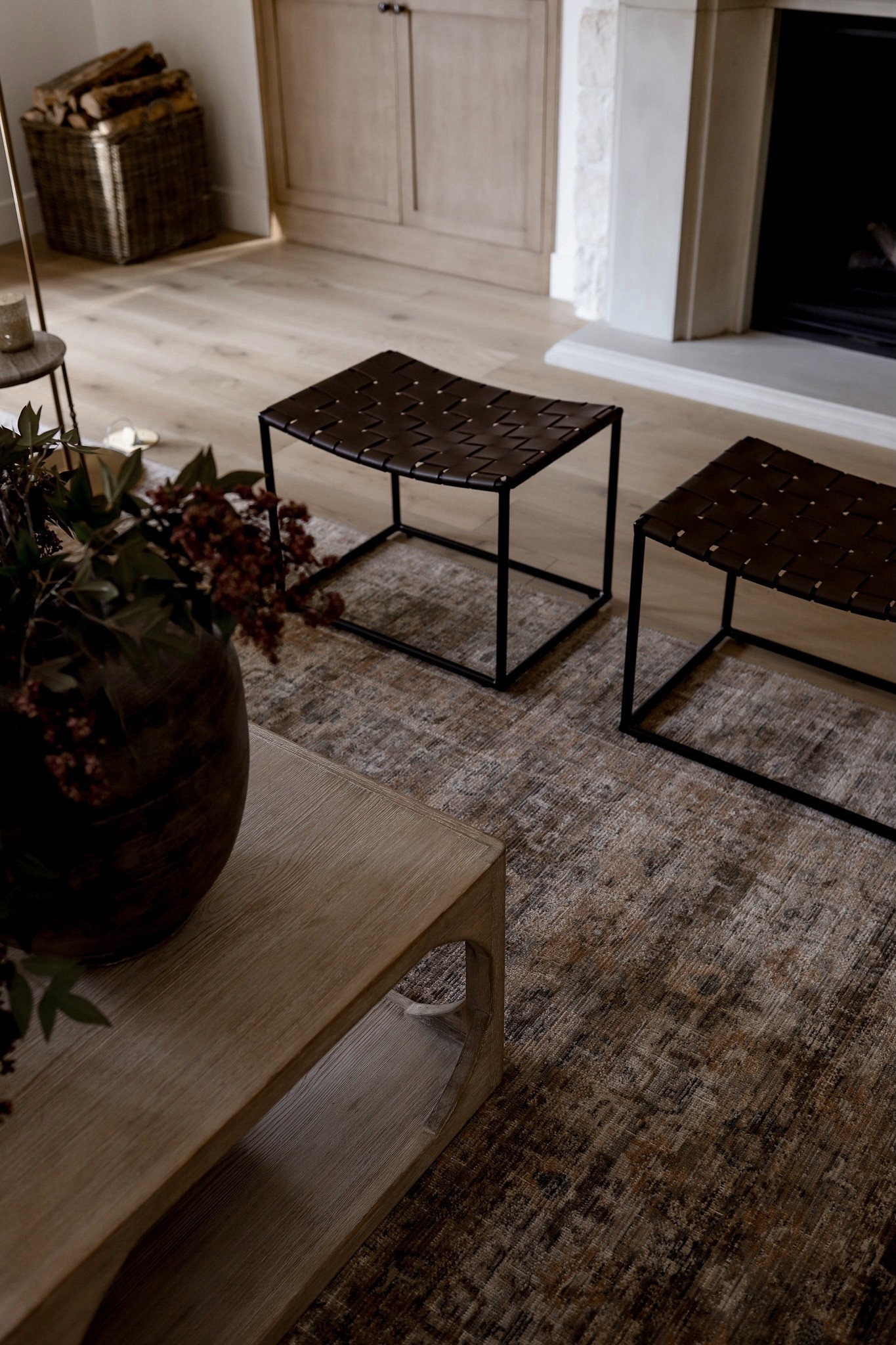 For the neutral-loving girl who still wants a little color. This rug brought the perfect hint of contrast into the room and feels like such a fresh update for spring 

#LTKHome #LTKSeasonal