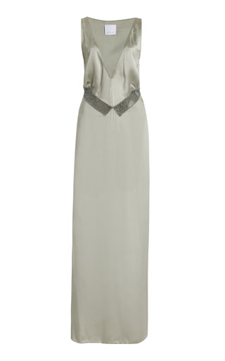 Vest Cutout Satin Maxi Dress | Moda Operandi (Global)
