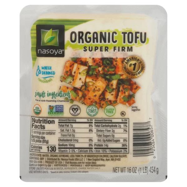 Nasoya Organic Super Firm Tofu 16 oz | Walmart (US)