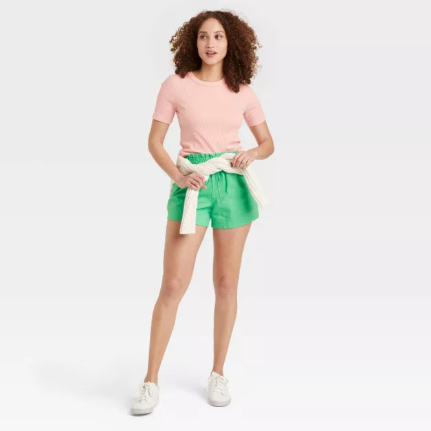 Women's High-Rise Pull-On Shorts - A New Day™ | Target