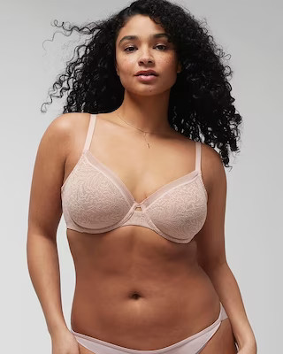 Lace Perfect Coverage Bra | SOMA