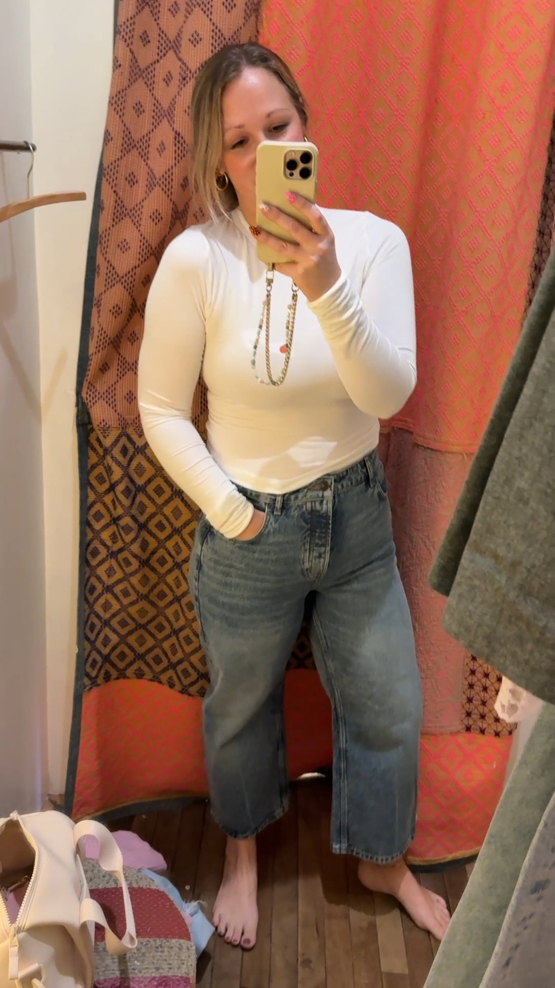 Obsessed with this top. Silky smooth and so flattering. Perfect for layering or wearing alone! My sweatpants new best friend. 

#LTKStyleTip #LTKMidsize