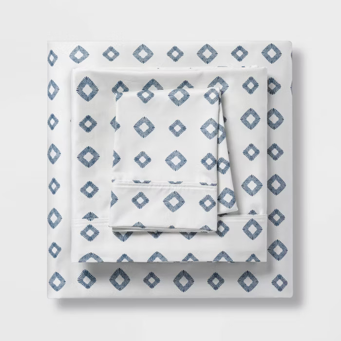 400 Thread Count Printed Performance Sheet Set - Threshold™ | Target