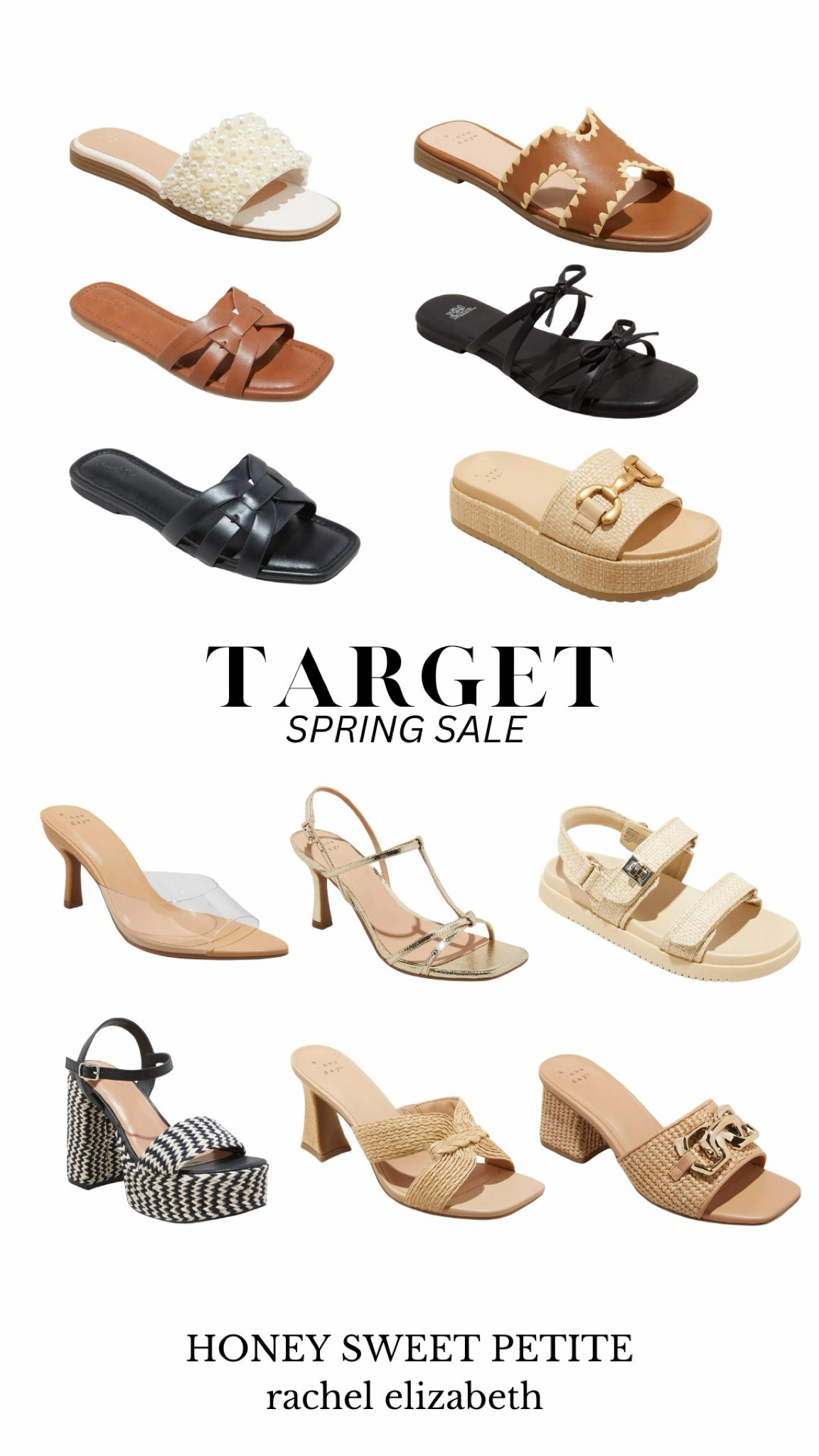 Target sandals and heels all on sale! 

Spring outfits 
Spring sale 
Target sale 
Spring shoes 
Shoe crush 

#LTKsalealert #LTKshoecrush #LTKxTarget